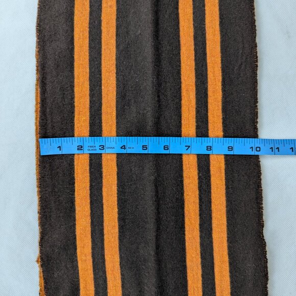 Authentic Burberry Plaid Scarf Brown/Orange | Winter Classic | Clean Used. - Picture 8 of 8